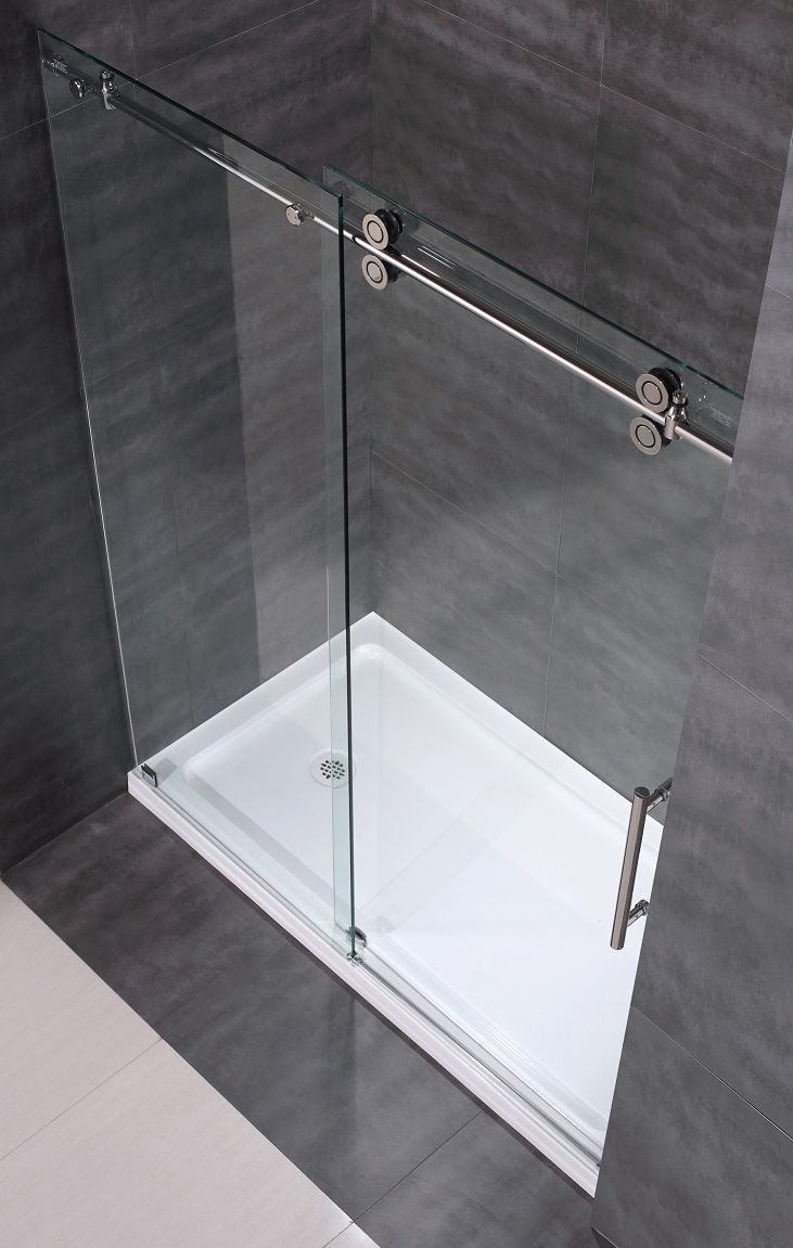 Frameless Slider Shower Door